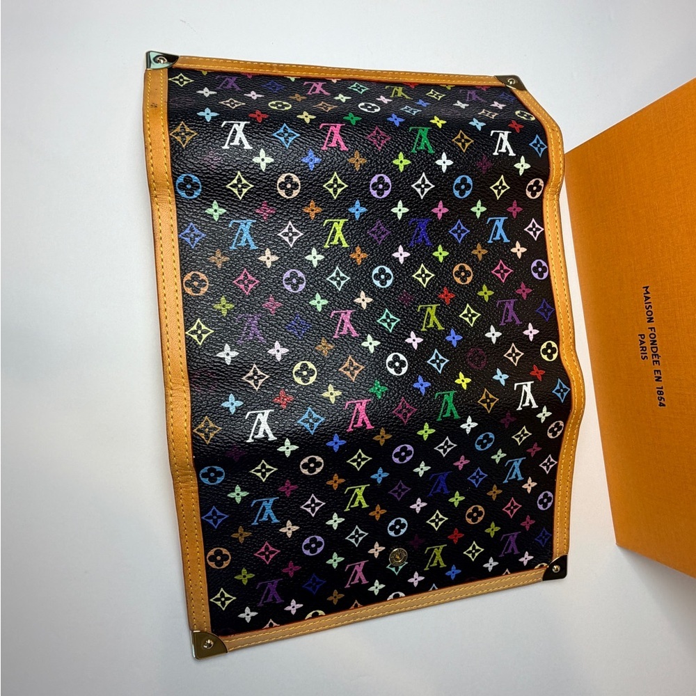 Louis Vuitton Takashi Murakami Porte Tresor Multicolor International Wallet - Picture 11 of 16